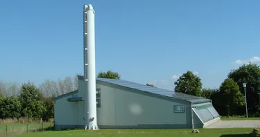 Unsere Energiezentrale in Husby versorgt unsere Kunden zuverlässig mit Wärme.