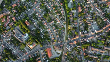 Luftbild Ausschnitt von Bremen Nord