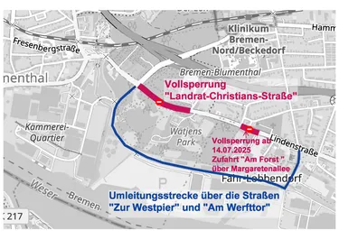 Ausbau Fernwärme Bremen-Nord – Landrat-Christians-Straße
