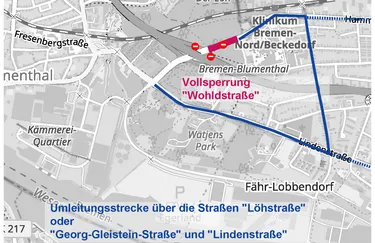 Ausbau Fernwärme Bremen-Nord – Wohldstraße
