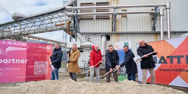 1. Spatenstich Fernwärmenetz Bremen-Nord