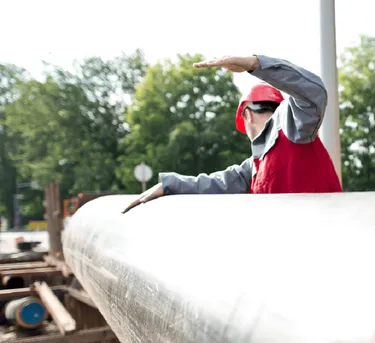 Klimafreundliche Quartierwärme Rothenburgsort: Verlegung der Wärmeleitung