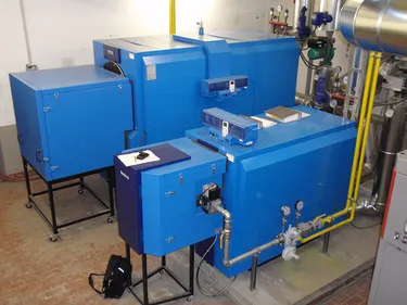 Eine Erdgas Kesselanlage in Kombination mit einem Biomethan-BHKW versorgt den Wohnkomplex Rodbraken Hannover mit Wärme.