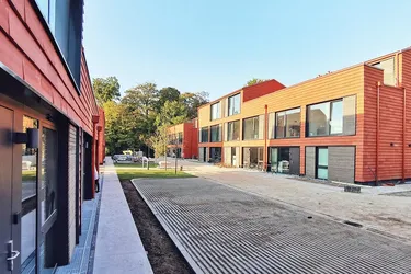 Klimaschonende Wärmeerzeugung per Wärmepumpe in Hohwacht, Ferienwohnanlage