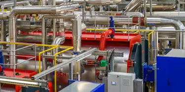 Gaskessel in unserer Energiezentrale Georgswerder Damm