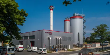 Hamburger Industriewärme: Energiezentrale Georgswerder Damm