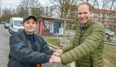 enercity contracting verhilft Stadtteilinitiative Mikropol in Rothenburgsort zu warmen Vereinsräumen