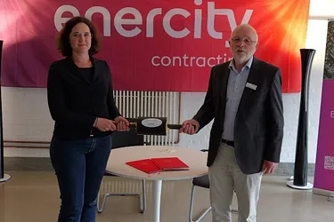 Unterzeichnung Wegenutzungsvertrag Bremen-Nord (Quelle Bremen Umweltressort)