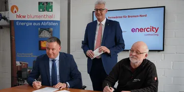 hkw und enercity bringen grüne Wärme nach Bremen-Nord, Quelle vom Foto: hkw blumenthal GmbH