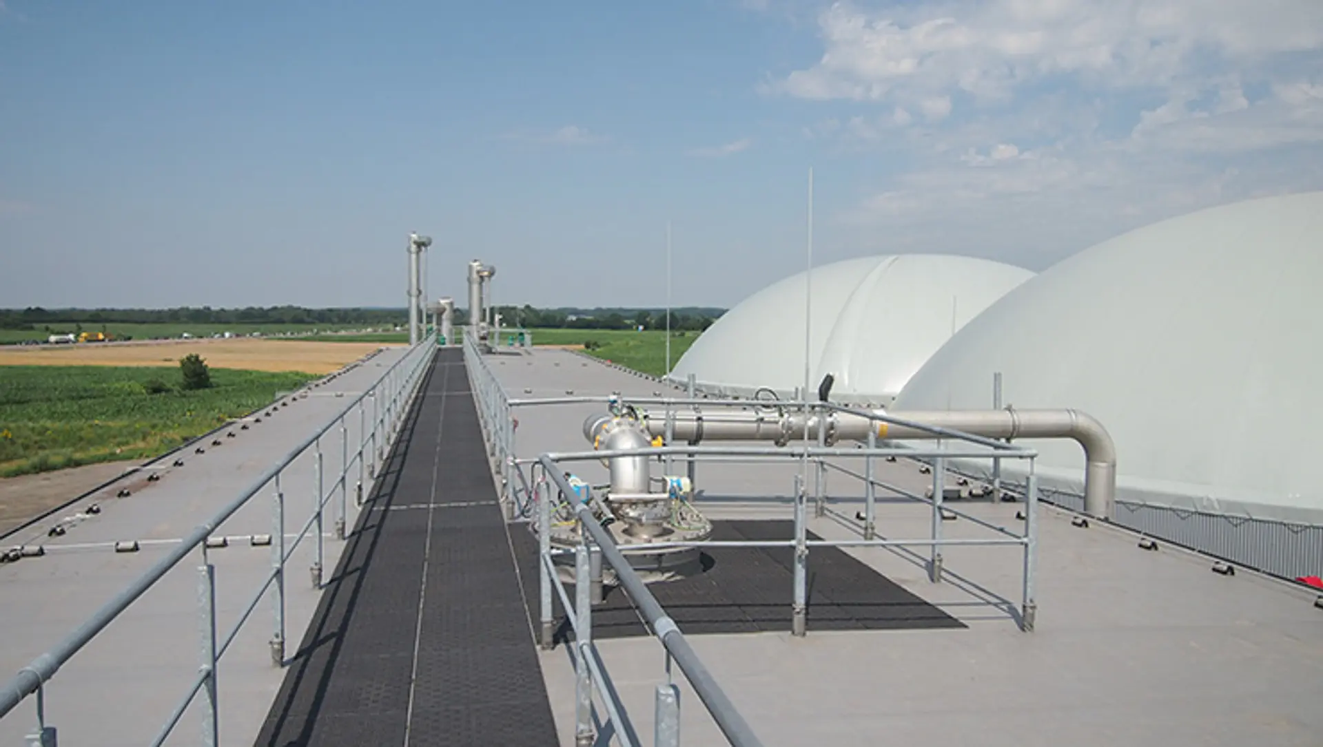 Fermenter der Bioenergie Loop GmbH zur Biogaserzeugung